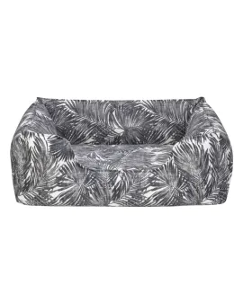 Pet Comfort Alpha водоустойчиво легло за кучета и котки, устойчивo на петна, черно-бяло, S, 50х60 см