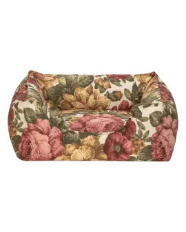 Pet Comfort Alpha водоустойчиво легло за кучета и котки, устойчивo на петна, флорални мотиви