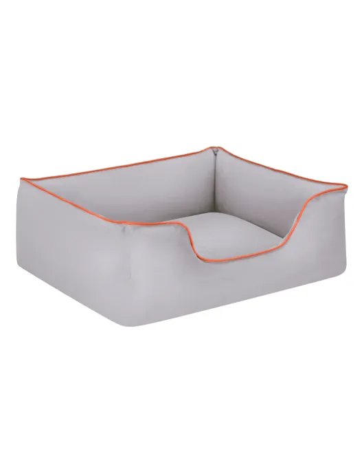 Pet Comfort Alpha водоустойчиво легло за кучета и котки, устойчивo на петна, светло сиво