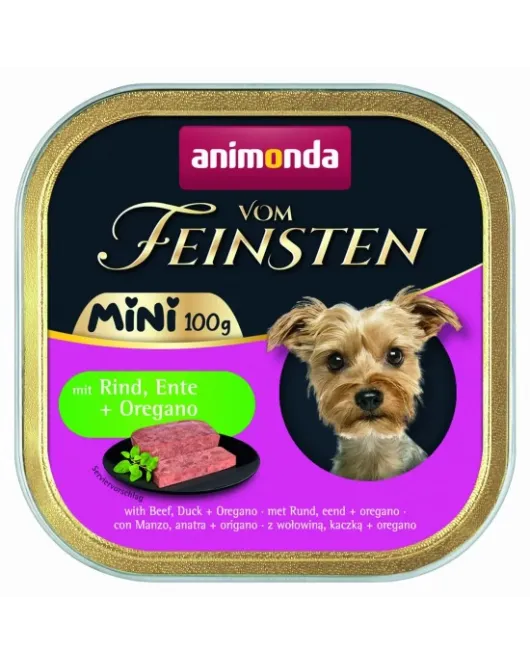 Vom Feinsten MINI Dog, 100гр.– Пълноценна месна консерва за кучета