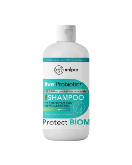 anipro Live Probiotic+ Protеct Biom - пробиотичен шампоан за кучета за защита на микробиома