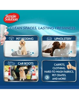 Simple Solution Fabric Refreshner спрей за неутрализиране на миризми, 400 мл