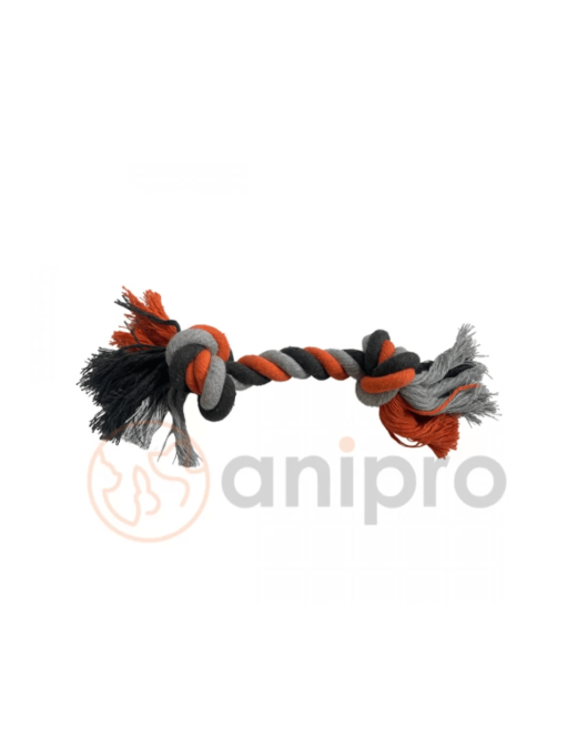 anipro Играчка въже сиво/оранжево, 40 см, 250-260 г