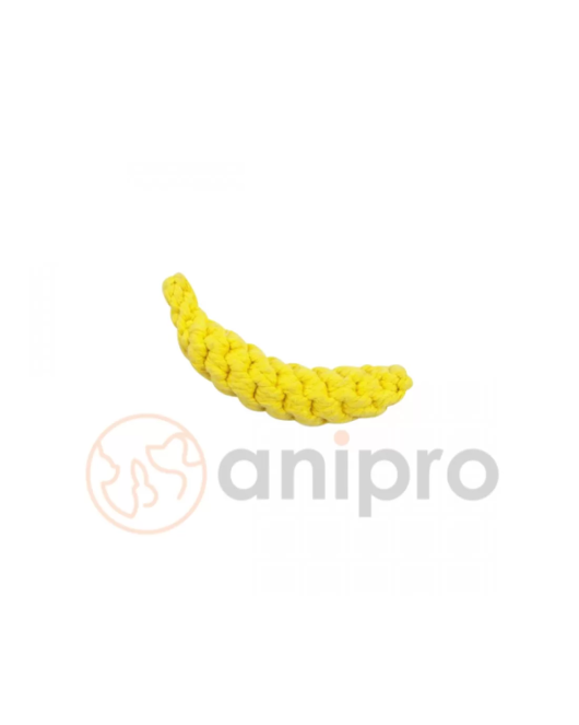 anipro Играчка банан въже 18 см, 60 г