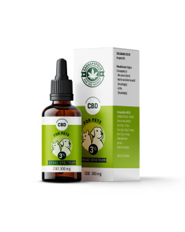 CBD масло 3% за домашни любимци (300 mg CBD)
