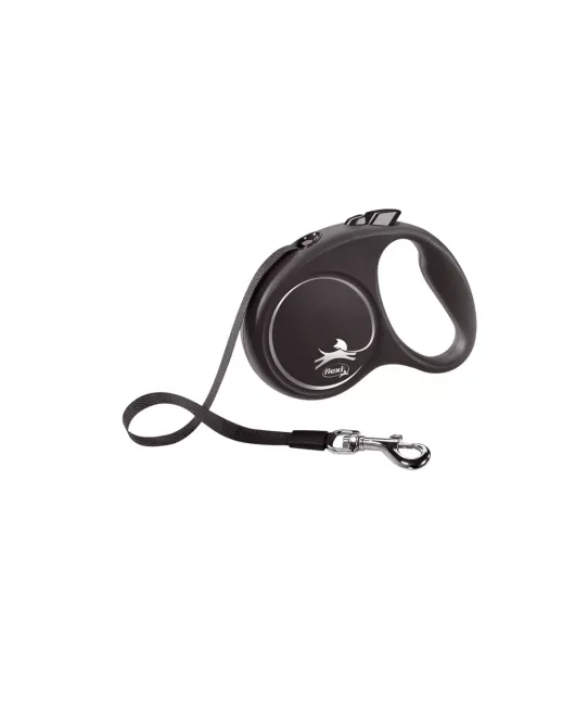 flexi Black Design S - 5м въже, до 12кг, различни цветове