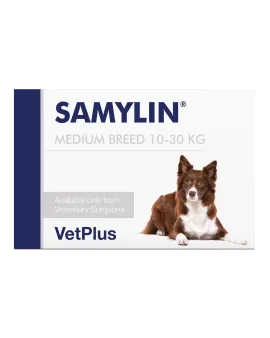 Samylin Small/Medium/Large Breed – Добавка за чернодробна функция при кучета от малки/средни/големи породи