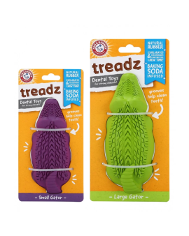 Arm&amp;Hammer Super Treadz Gator Играчка за кучета Крокодил Голям