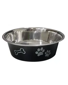 anipro Paws No Slip метална купа черна