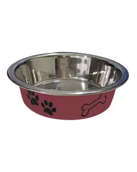 anipro Paws No Slip метална купа червена
