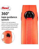 flexi Xtreme XS - 3м лента, до 15кг - цвят оранж
