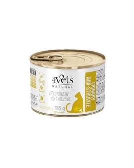 4VETS Natural Vet Cat Pâté, TUNA, 0.185g – Натурален пастет за котки с витамини и минерали
