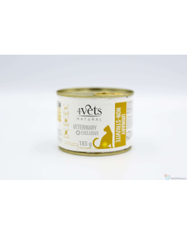 4VETS Natural Vet Cat Pâté, Urinary, 0.185g – Натурален пастет за котки с витамини и минерали