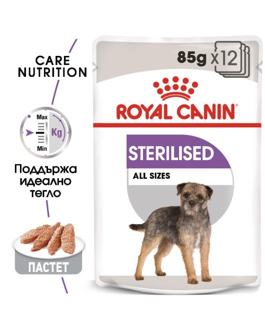Royal Canin Sterilized Loaf – Пастет за кастрирани кучета 