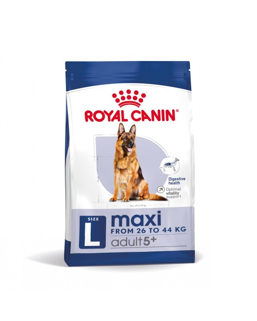 Royal Canin Maxi Adult 5+ - Храна за кучета от големи породи (над 5 години, 15 кг)