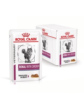 Royal Canin Feline Renal Chicken – Мокра храна за котки с бъбречни заболявания, с пиле