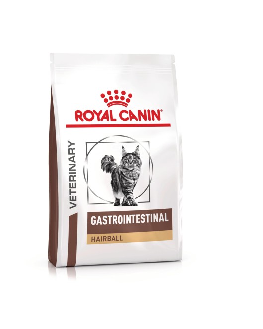 Royal Canin Feline Gastrointestinal Hairball – Храна за котки с храносмилателни проблеми и космени топки (2 кг)