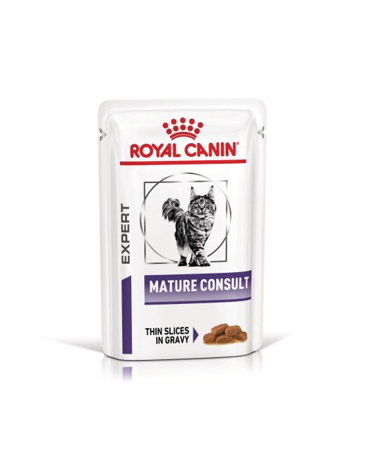 Royal Canin Feline Mature Consult – Мокра храна за застаряващи котки над 7 години