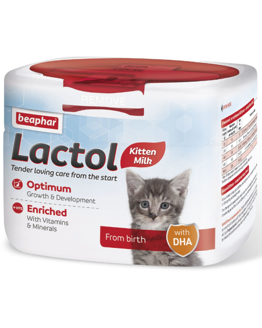 Beaphar Cat Milk – Сухо мляко за котенца и кърмещи котки