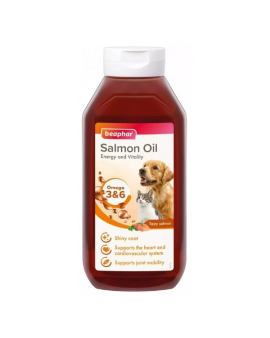 Beaphar Salmon Oil + Omega 3, 430мл. – Течна добавка за кожа и козина