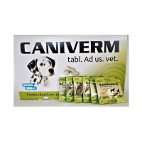 Caniverm – Таблетки против вътрешни паразити за кучета и котки 1бр.