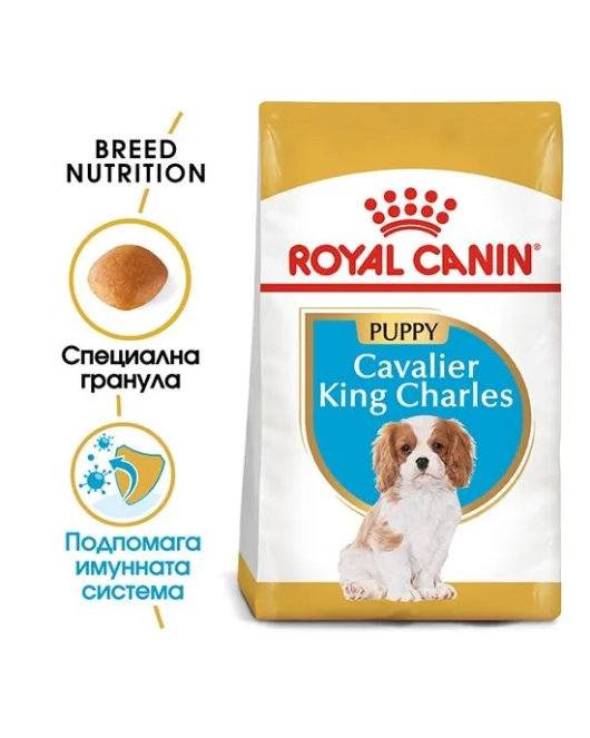 Royal Canin Cavalier King Charles Puppy - Храна за кученца Кавалер Кинг Чарлз (1.5 кг)