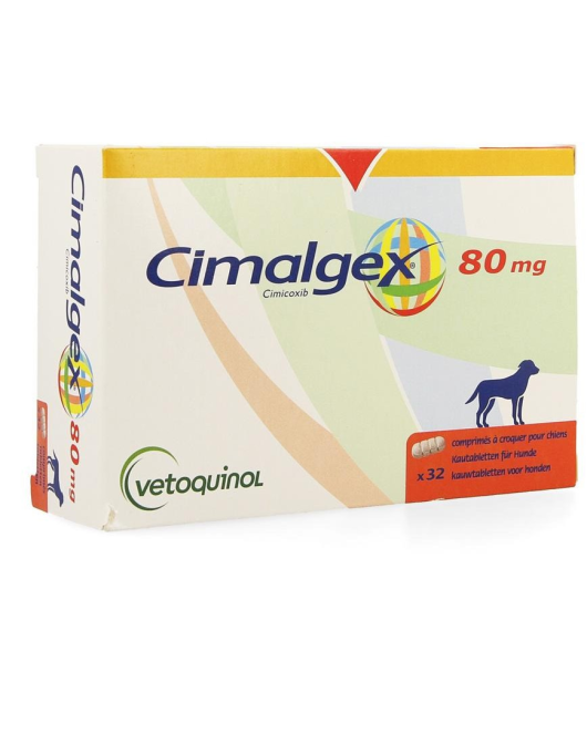 Cimalgex 80 mg – Таблетки за облекчаване на болка и възпаление при кучета