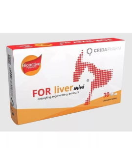Crida Pharm For Liver Mini, 30табл. – Таблетки за поддържане на чернодробната функция при малки породи