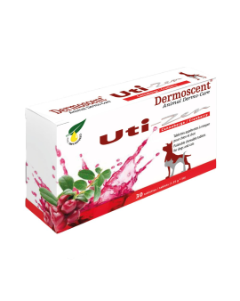 Dermoscent Uti-Zen 30бр. – Успокояващи таблетки за поддържане на уринарно здраве при котки и кучета