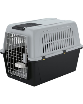 Ferplast Atlas Transport Box 60 – Просторна клетка за безопасен транспорт на кучета - 91 см x 61 см x 68 см