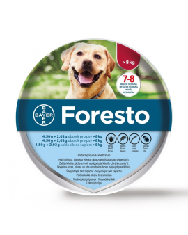 Foresto Collar Large, 70см над 8 кг – Нашийник против бълхи и кърлежи за големи кучета