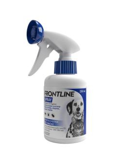 Frontline Spray 250 мл – Спрей против бълхи и кърлежи за кучета и котки