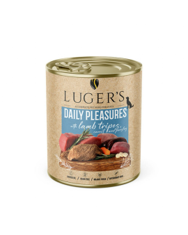 Luger's Dog Food 800 g - агнешко шкембе – Висококачествена консерва за кучета