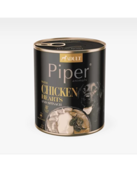 Luger's Dog Food 800 g - пилешки сърца – Висококачествена консерва за кучета