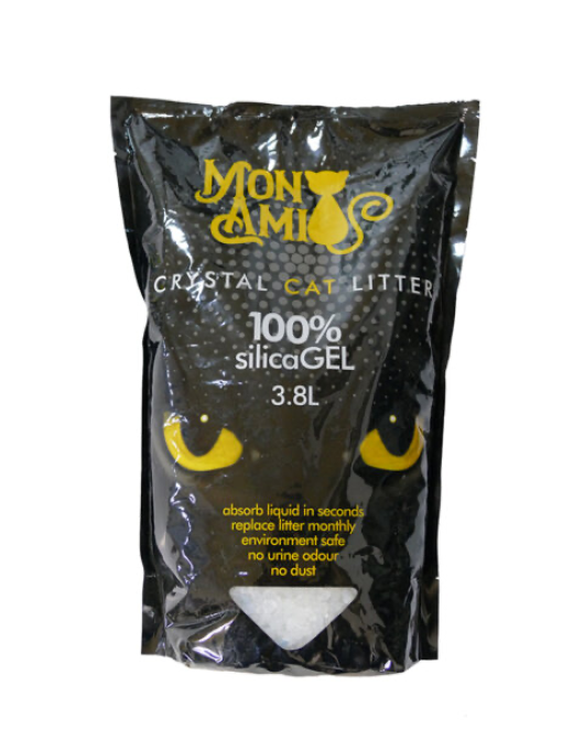 Mon Ami Silicone Cat Litter 3.8 L – Силиконова котешка тоалетна с висока абсорбция
