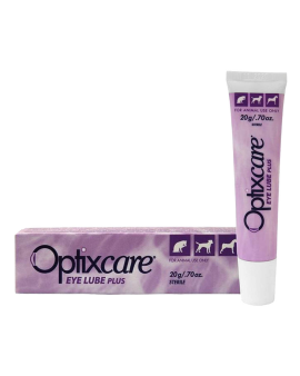 Optixcare Eye Lube Plus 20гр. – Овлажняващ гел за очи при кучета и котки