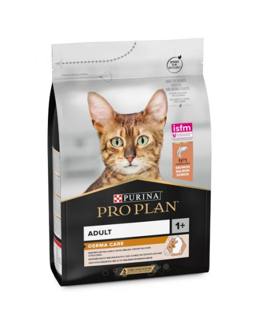 Purina Pro Plan Derma Care Elegant Adult Fish – Храна с риба за възрастни котки, грижа за козината