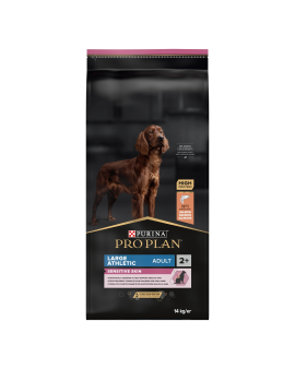 Purina Pro Plan Large Adult Sensitive Skin – Храна със Сьомга за едри породи с чувствителна кожа