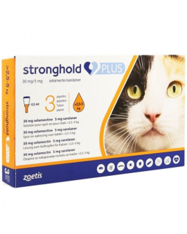 Stronghold Plus – Пипета против вътрешни и външни паразити за котки