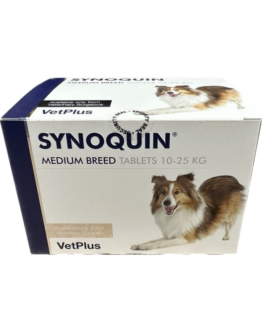 Synoquin Medium Breed – Добавка за стави при кучета (малки-средни-големи породи)