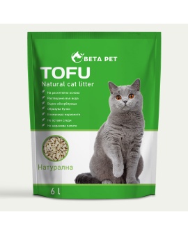 Tofu Cat Litter 7 л – Натурална котешка тоалетна от соя (тофу)