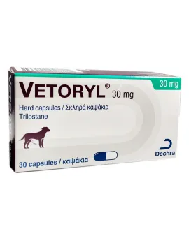Vetoryl 30 mg - Лекарствен продукт при синдром на Кушинг при кучета
